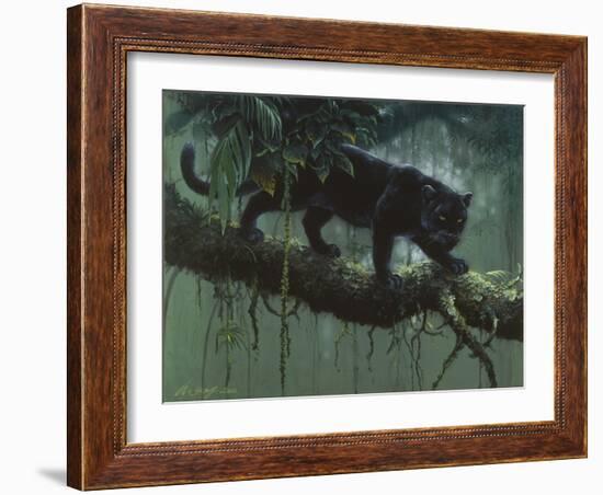 Black Jaguar-Harro Maass-Framed Giclee Print