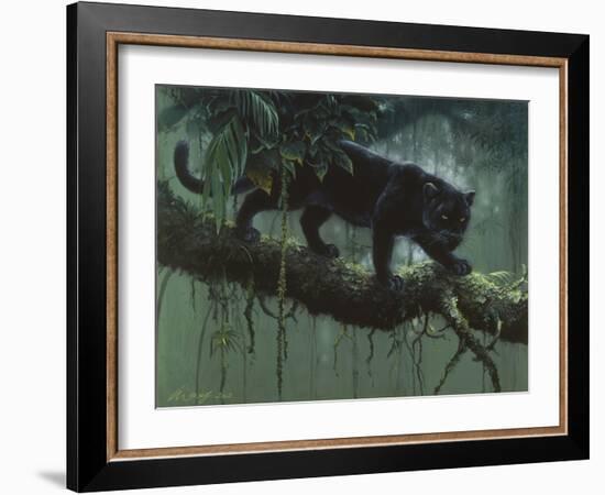Black Jaguar-Harro Maass-Framed Giclee Print