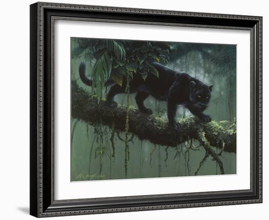 Black Jaguar-Harro Maass-Framed Giclee Print