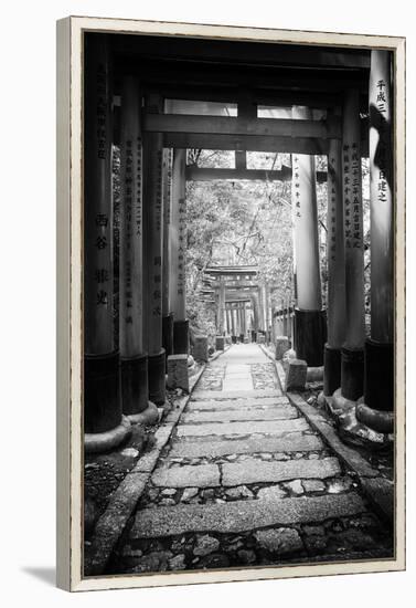 Black Japan Collection - Follow the path-Philippe Hugonnard-Framed Premier Image Canvas