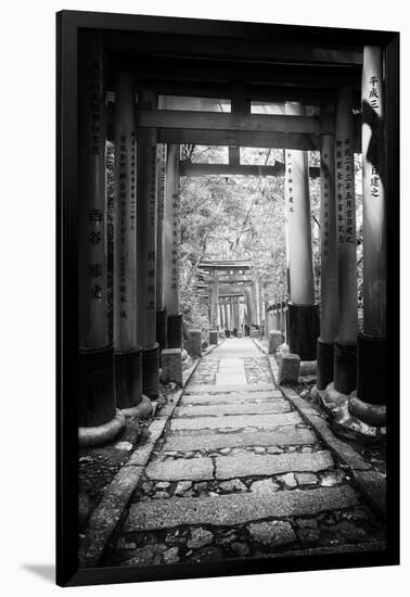 Black Japan Collection - Follow the path-Philippe Hugonnard-Framed Photographic Print