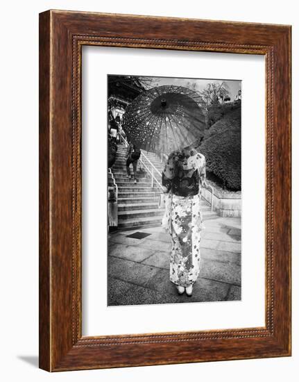 Black Japan Collection - Geisha Story-Philippe Hugonnard-Framed Photographic Print