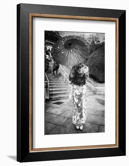 Black Japan Collection - Geisha Story-Philippe Hugonnard-Framed Photographic Print