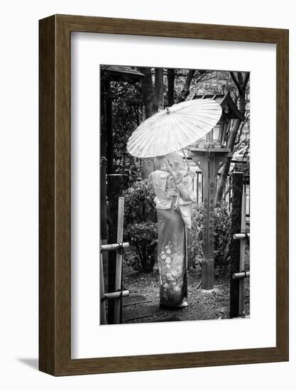 Black Japan Collection - Geisha-Philippe Hugonnard-Framed Photographic Print