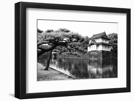 Black Japan Collection - Imperial Palace-Philippe Hugonnard-Framed Photographic Print