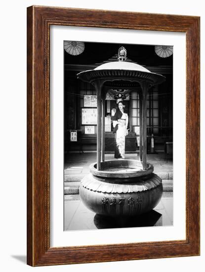 Black Japan Collection - Japanese History-Philippe Hugonnard-Framed Premium Photographic Print