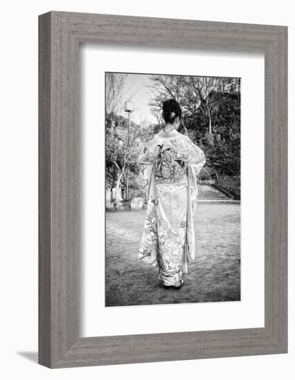 Black Japan Collection - Kimono-Philippe Hugonnard-Framed Photographic Print
