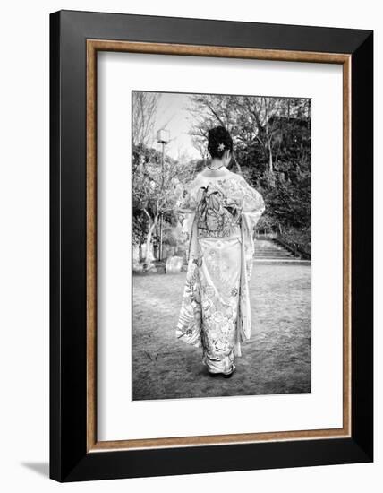 Black Japan Collection - Kimono-Philippe Hugonnard-Framed Photographic Print