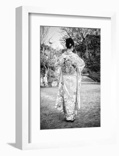 Black Japan Collection - Kimono-Philippe Hugonnard-Framed Photographic Print