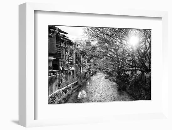 Black Japan Collection - Kyoto River-Philippe Hugonnard-Framed Photographic Print