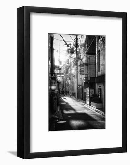 Black Japan Collection - Kyoto Street Scene I-Philippe Hugonnard-Framed Photographic Print