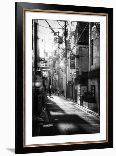 Black Japan Collection - Kyoto Street Scene I-Philippe Hugonnard-Framed Photographic Print