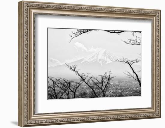 Black Japan Collection - Mt. Fuji-Philippe Hugonnard-Framed Photographic Print