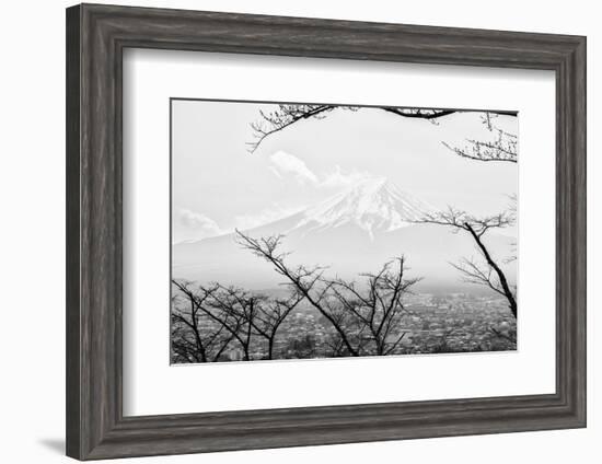 Black Japan Collection - Mt. Fuji-Philippe Hugonnard-Framed Photographic Print