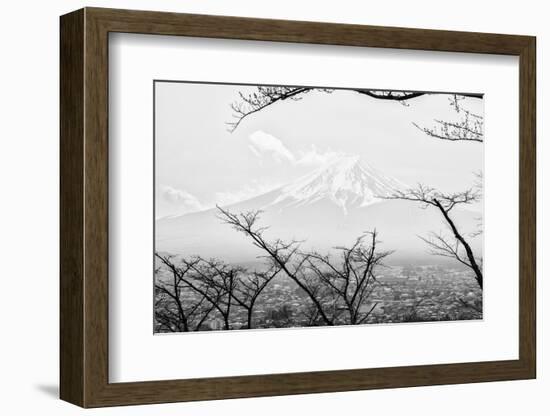 Black Japan Collection - Mt. Fuji-Philippe Hugonnard-Framed Photographic Print