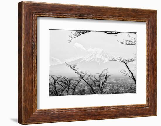 Black Japan Collection - Mt. Fuji-Philippe Hugonnard-Framed Photographic Print