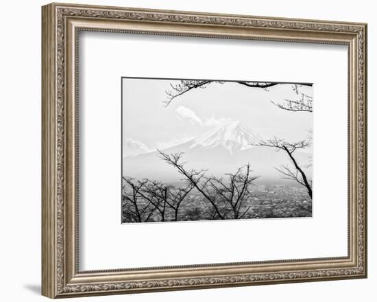 Black Japan Collection - Mt. Fuji-Philippe Hugonnard-Framed Photographic Print