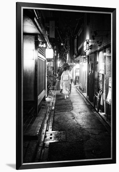 Black Japan Collection - Narrow Street-Philippe Hugonnard-Framed Photographic Print