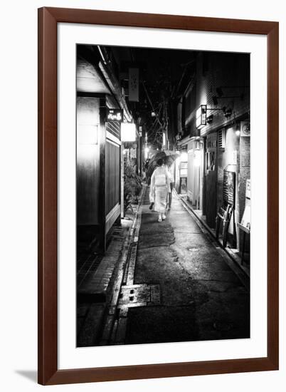 Black Japan Collection - Narrow Street-Philippe Hugonnard-Framed Photographic Print