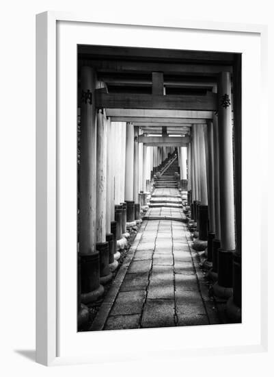 Black Japan Collection - Old Torii-Philippe Hugonnard-Framed Photographic Print