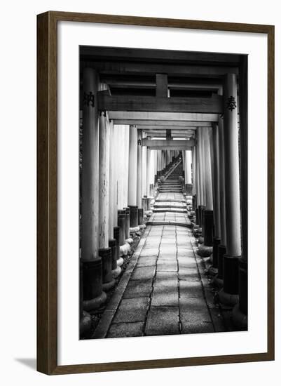 Black Japan Collection - Old Torii-Philippe Hugonnard-Framed Photographic Print