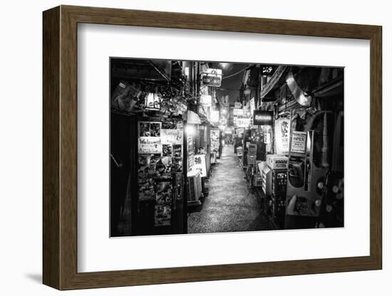 Black Japan Collection - Shinjuku Golden Gai III-Philippe Hugonnard-Framed Photographic Print