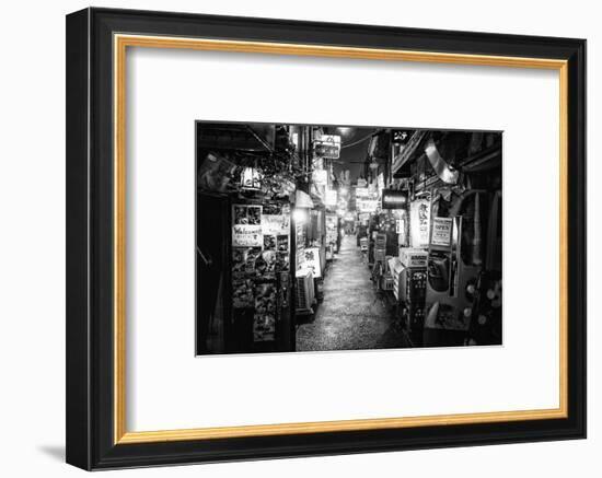 Black Japan Collection - Shinjuku Golden Gai III-Philippe Hugonnard-Framed Photographic Print