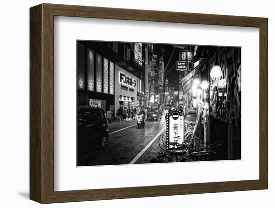 Black Japan Collection - Street Scene Hiroshima I-Philippe Hugonnard-Framed Photographic Print