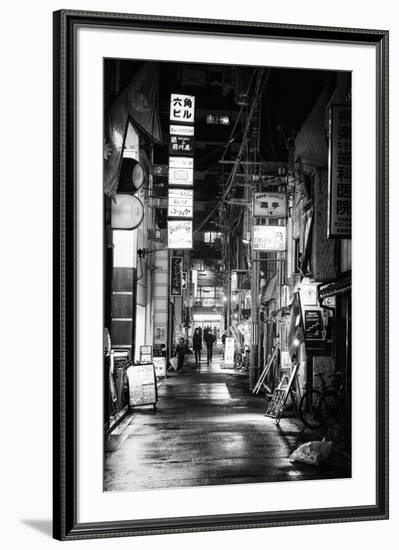 Black Japan Collection - Street Scene I-Philippe Hugonnard-Framed Photographic Print