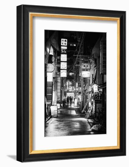 Black Japan Collection - Street Scene I-Philippe Hugonnard-Framed Photographic Print