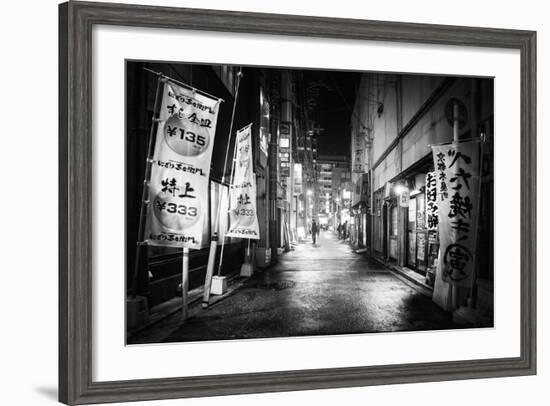 Black Japan Collection - Street Scene II-Philippe Hugonnard-Framed Photographic Print