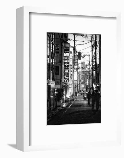 Black Japan Collection - Street Scene Kyoto I-Philippe Hugonnard-Framed Photographic Print