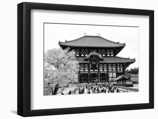 Black Japan Collection - Todaiji Temple-Philippe Hugonnard-Framed Photographic Print