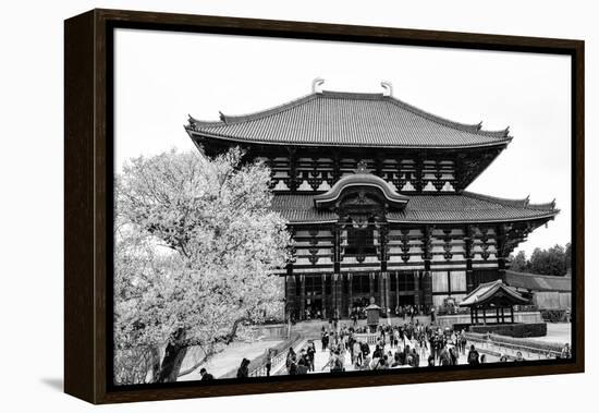 Black Japan Collection - Todaiji Temple-Philippe Hugonnard-Framed Premier Image Canvas