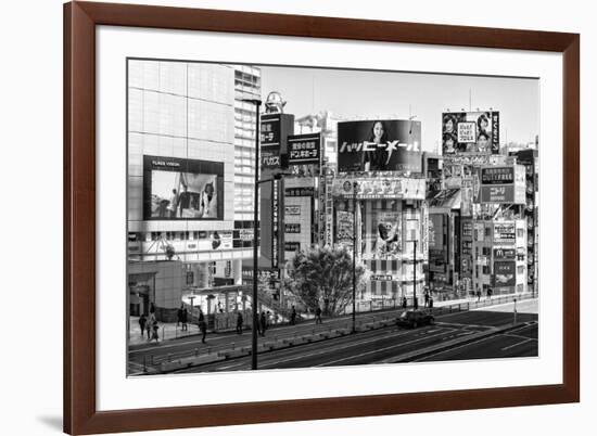 Black Japan Collection - Tokyo-Philippe Hugonnard-Framed Photographic Print