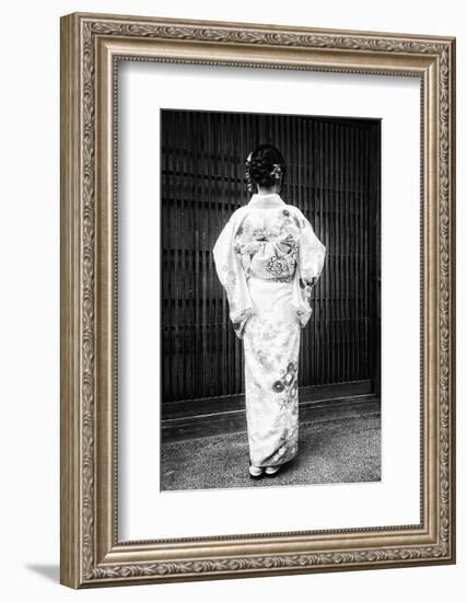 Black Japan Collection - Traditional Dress-Philippe Hugonnard-Framed Photographic Print