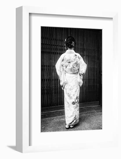 Black Japan Collection - Traditional Dress-Philippe Hugonnard-Framed Photographic Print