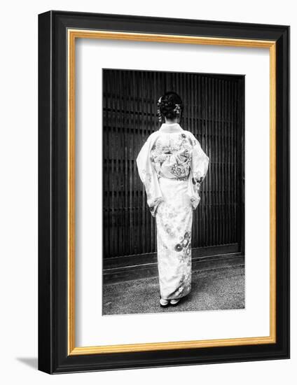 Black Japan Collection - Traditional Dress-Philippe Hugonnard-Framed Photographic Print