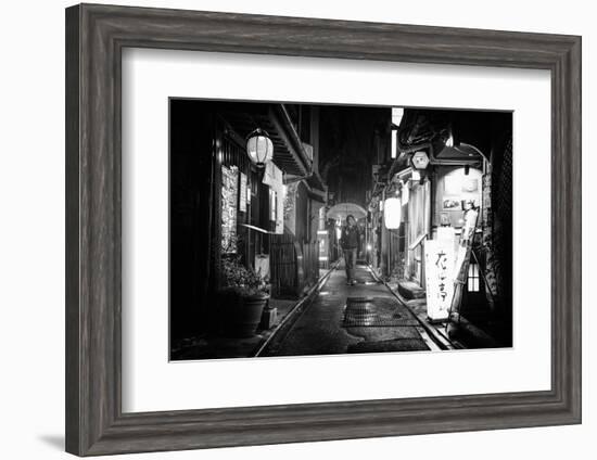 Black Japan Collection - Under the rain-Philippe Hugonnard-Framed Photographic Print