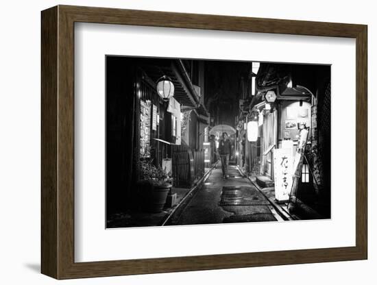 Black Japan Collection - Under the rain-Philippe Hugonnard-Framed Photographic Print