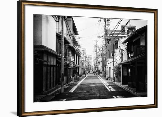 Black Japan Collection - Urban Scene-Philippe Hugonnard-Framed Photographic Print