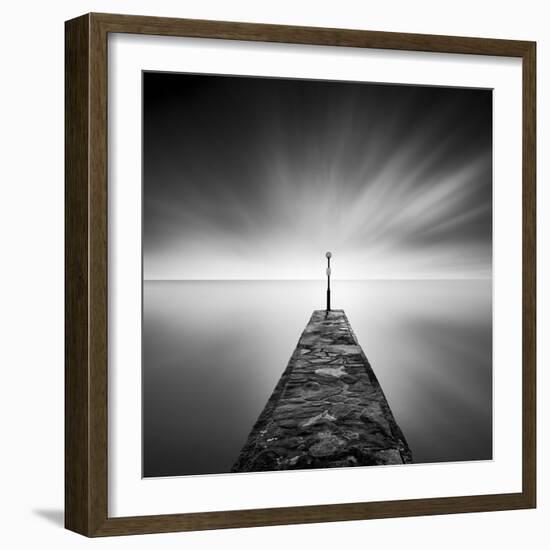 Black Jetty-George Digalakis-Framed Photographic Print