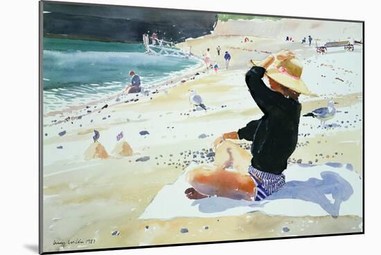Black Jumper-Lucy Willis-Mounted Giclee Print