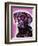 Black Lab-Dean Russo-Framed Giclee Print