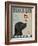 Black Labrador Ice Cream-Fab Funky-Framed Art Print