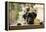 Black Labrador-claire norman-Framed Premier Image Canvas