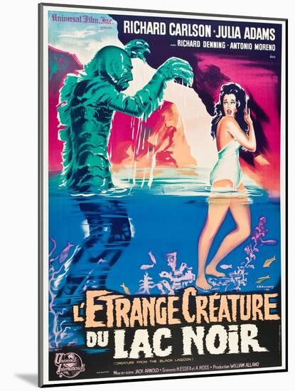 Black Lagoon, 1954, "Creature From the Black Lagoon" Directed by Jack Arnold-null-Mounted Giclee Print