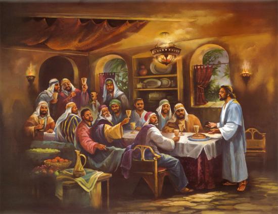 Black Last Supper Art Print Bev Lopez Art Com