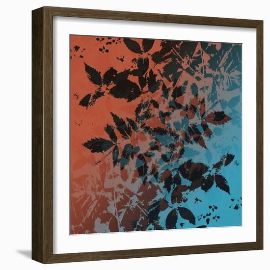 Black Leaves-Ruth Palmer-Framed Art Print