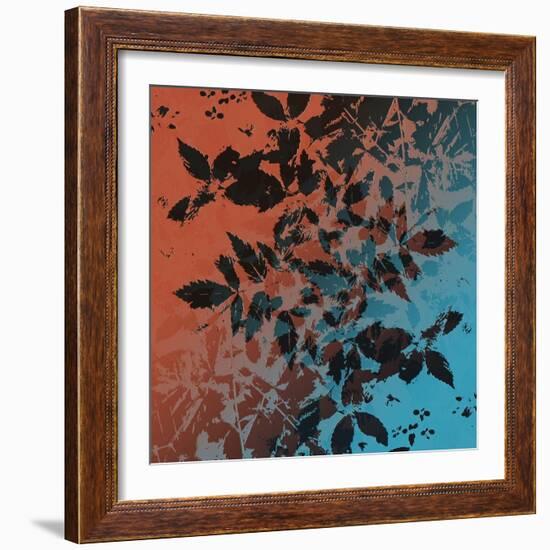 Black Leaves-Ruth Palmer-Framed Art Print